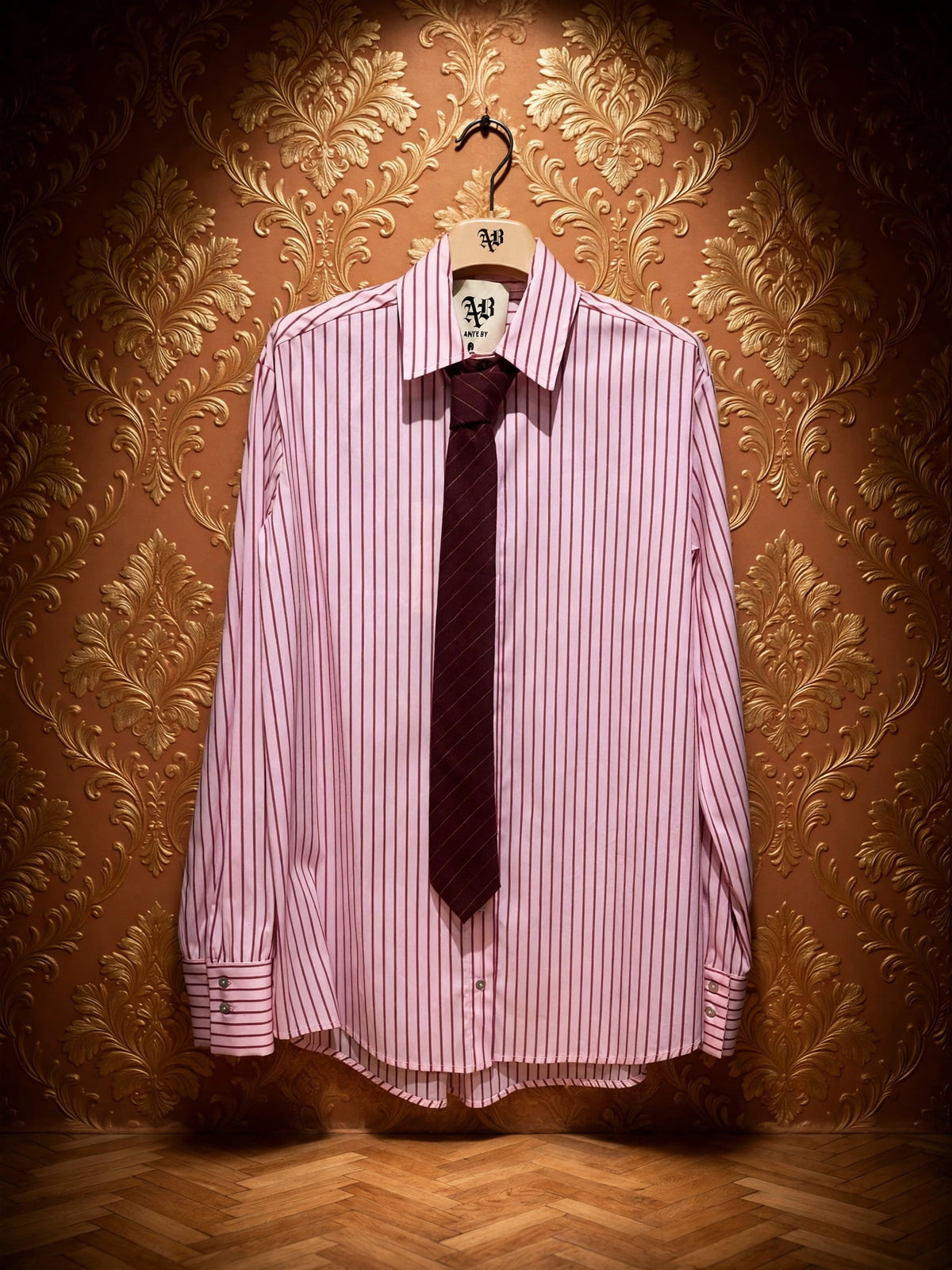 CAMICIA CON CRAVATTA MILLERIGHE