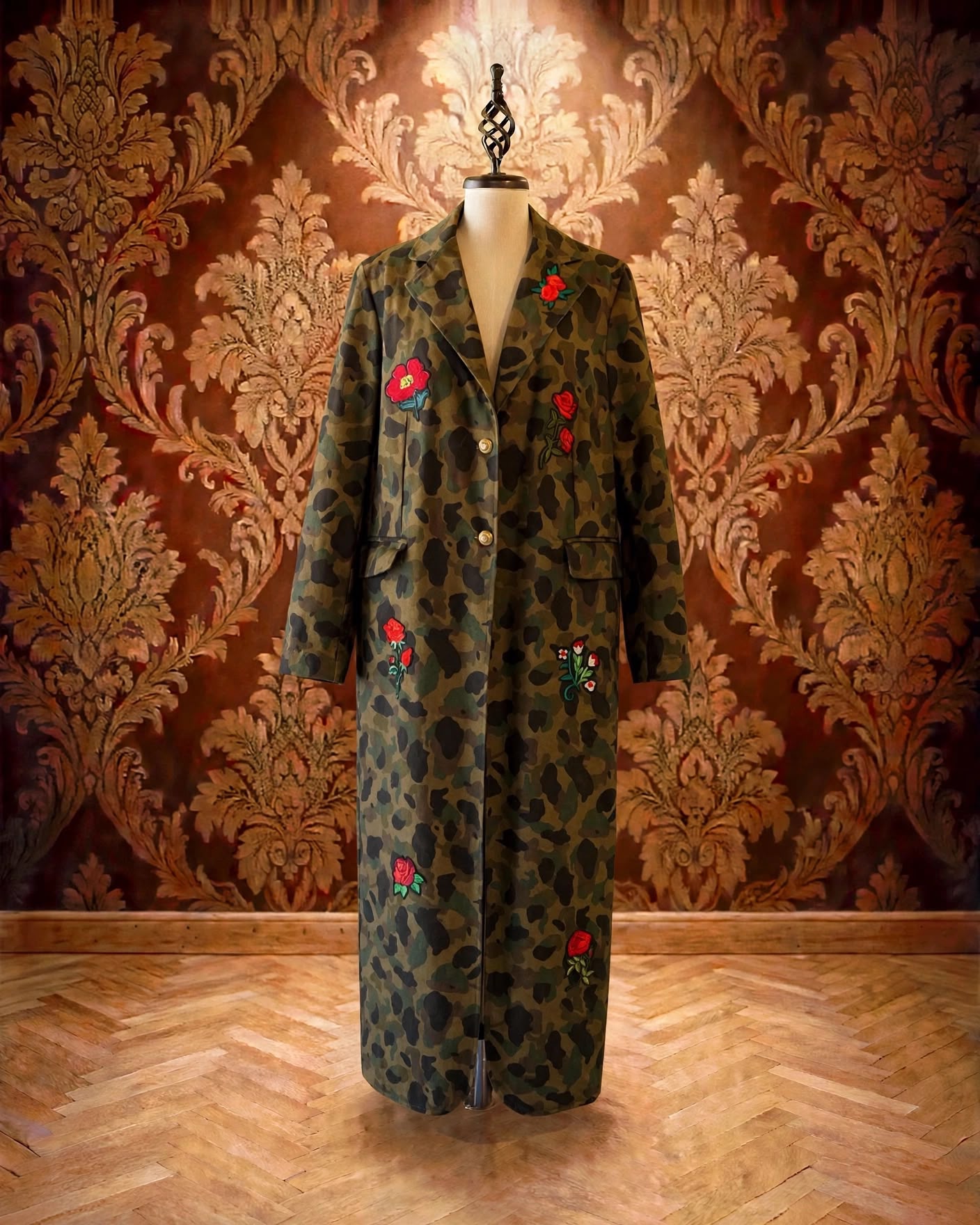Kind Regards Cappottino lungo Camouflage